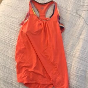 Athlete girl tank top